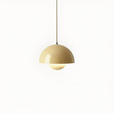 Dome Metal Pendant Light With Flowerpot Design - Image 11
