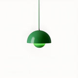 Dome Metal Pendant Light With Flowerpot Design - Image 13