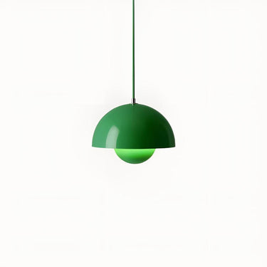 Dome Metal Pendant Light With Flowerpot Design - Image 13