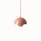 Dome Metal Pendant Light With Flowerpot Design - Image 14