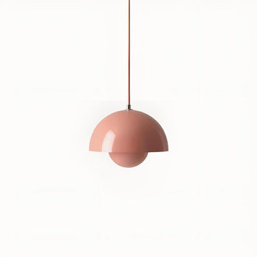 Dome Metal Pendant Light With Flowerpot Design - Image 14