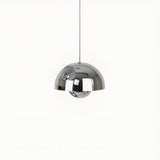 Dome Metal Pendant Light With Flowerpot Design - Image 16