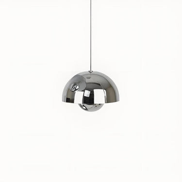 Dome Metal Pendant Light With Flowerpot Design - Image 16
