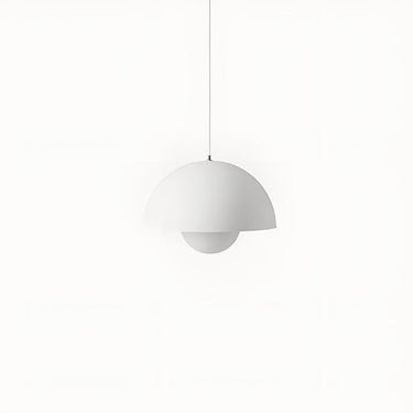 Dome Metal Pendant Light With Flowerpot Design - Image 4