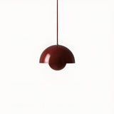 Dome Metal Pendant Light With Flowerpot Design - Image 6