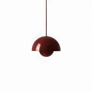 Dome Metal Pendant Light With Flowerpot Design - Image 6