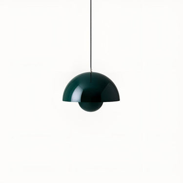 Dome Metal Pendant Light With Flowerpot Design - Image 7