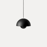 Dome Pendant Light With Floating Globe Diffuser - Image 10
