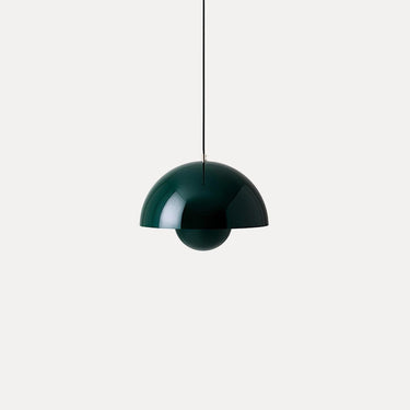 Dome Pendant Light With Floating Globe Diffuser - Image 12