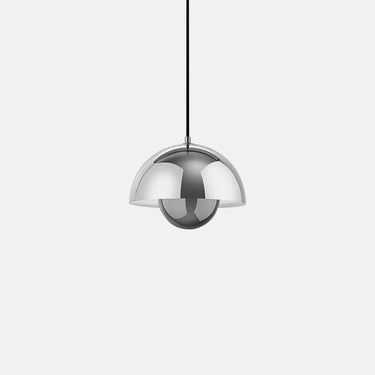 Dome Pendant Light With Floating Globe Diffuser - Image 13