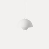 Dome Pendant Light With Floating Globe Diffuser - Image 9