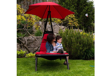 Dream Chair Lounger With Oversized Canopy And Curved Legs For Backyard Relaxation - Image 8