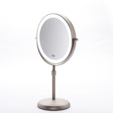 Dual-Sided Adjustable Vanity Mirror With 10X Magnification And LED Lighting - Image 5
