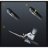 Expandable Baton With Spring-Loaded Telescopic Design And Glass Breaker For Self Defense - Image 5