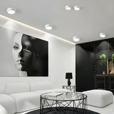 Flush Ceiling Light Cylindrical Integrated LED - Image 3