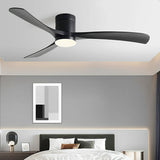Flush Mount Modern Ceiling Fan Light - Image 4