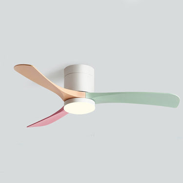 Flush Mount Modern Ceiling Fan Light - Image 9