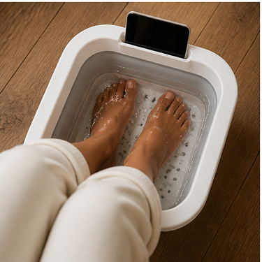 Foldable foot spa tub with acupressure massage - Image 3