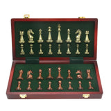 Folding Board Metal Alloy Chess Set Educational Competitive Toy - Image 5