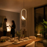 Gold LED Bird Pendant Light - Image 5