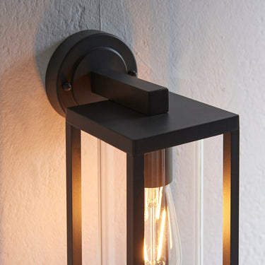 Haden Textured Black Wall Light - Image 4