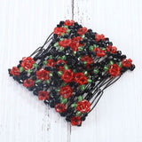 Handmade Beaded Hair Comb Stretchable Magic Hair Clip For Secure Pain- Styling - Image 5