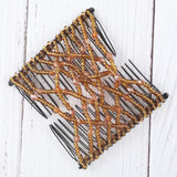 Handmade Beaded Hair Comb Stretchable Magic Hair Clip For Secure Pain- Styling - Image 8