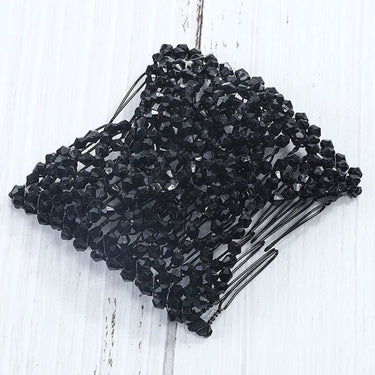 Handmade Beaded Hair Comb Stretchable Magic Hair Clip For Secure Pain- Styling - Image 7