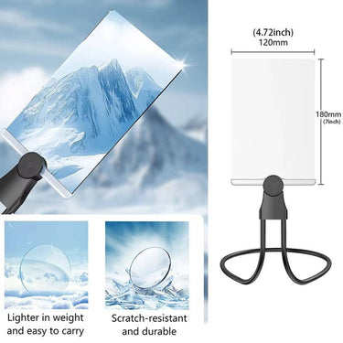 Hands-Free 3X Glass Magnifiers For Reading With Flexible Arm And Magnetic Clip - Image 8