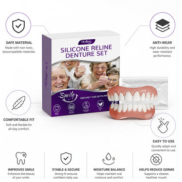 High-Elastic Silicone Denture Reline Kit For A Comfortable Secure Fit - Image 7