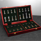 High-End Chess Set In Gift Box With Zinc Alloy & Acrylic Pieces - Image 6