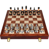 High-End Chess Set In Gift Box With Zinc Alloy & Acrylic Pieces - Image 4