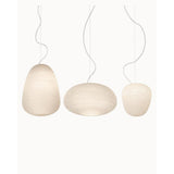Lantern Pendant Light With Ridged Glass Shade - Image 1