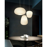 Lantern Pendant Light With Ridged Glass Shade - Image 5