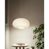 Lantern Pendant Light With Ridged Glass Shade - Image 7