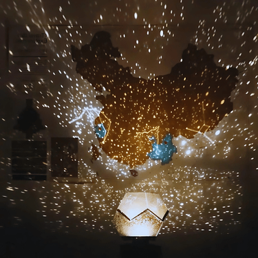 Lumisphere Geometric ABS Galaxy Projector With Starry Sky Night Light - Image 3
