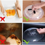 Magnetic Microwave Splatter Cover With Steam Vents For Even Heating - Image 5
