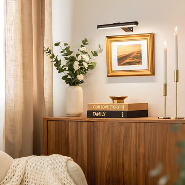 Magnetic Wall Art Light With 120° Rotation And Remote Control - Image 4
