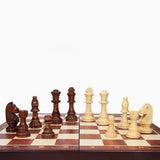 Masterfold Premium Wooden Chess Set With Durable Solid Wood Pieces And Folding Board - Image 8