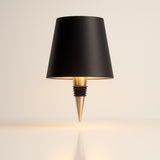 Metal Bottle Table Lamp With Screw-On Base And USB Charging - Image 2