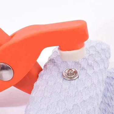 Metal Snap Fastener Tool Set With Ergonomic Pliers For Sewing And Diy Craft Projects - Image 4