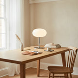 Milk Glass Egg Table Lamp - Image 1