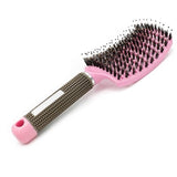 Miracle Hair Detangler Brush With Curved Arched Head And Vented Open Slots For Smooth Frizz-Free Hair - Image 3