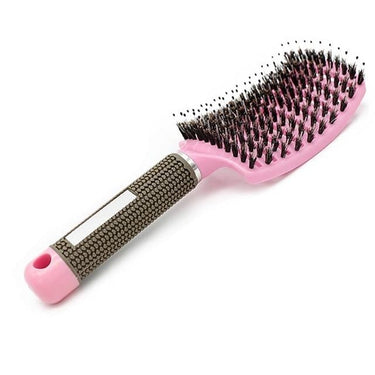 Miracle Hair Detangler Brush With Curved Arched Head And Vented Open Slots For Smooth Frizz-Free Hair - Image 3