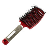 Miracle Hair Detangler Brush With Curved Arched Head And Vented Open Slots For Smooth Frizz-Free Hair - Image 6