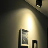 Modern Adjustable Angle Flush Mount Ceiling Spotlight - Image 1