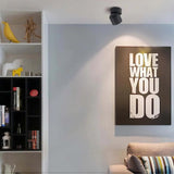 Modern Adjustable Angle Flush Mount Ceiling Spotlight - Image 3