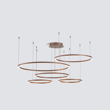 Modern LED Ring Chandelier With Pendant Design - Image 45