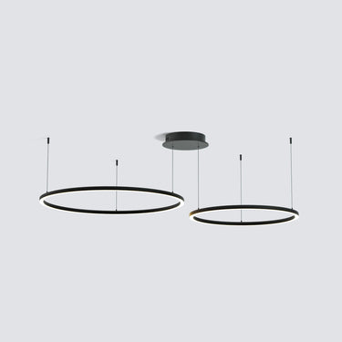 Modern LED Ring Chandelier With Pendant Design - Image 6