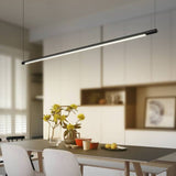 Modern Minimalist Black Metal Linear Pendant Light - Image 3